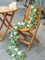 6 Ft Artificial Eucalyptus Garland with White Roses & Baby’s Breath